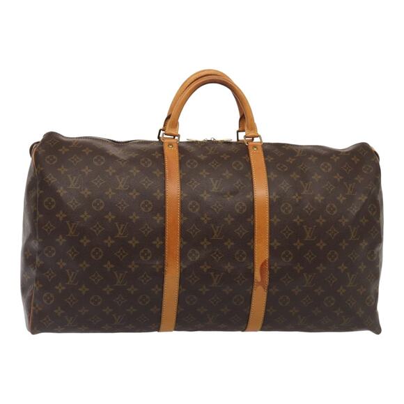 LOUIS VUITTON Monogram Keepall 60 Boston Bag M41422 - Picture 1 of 16